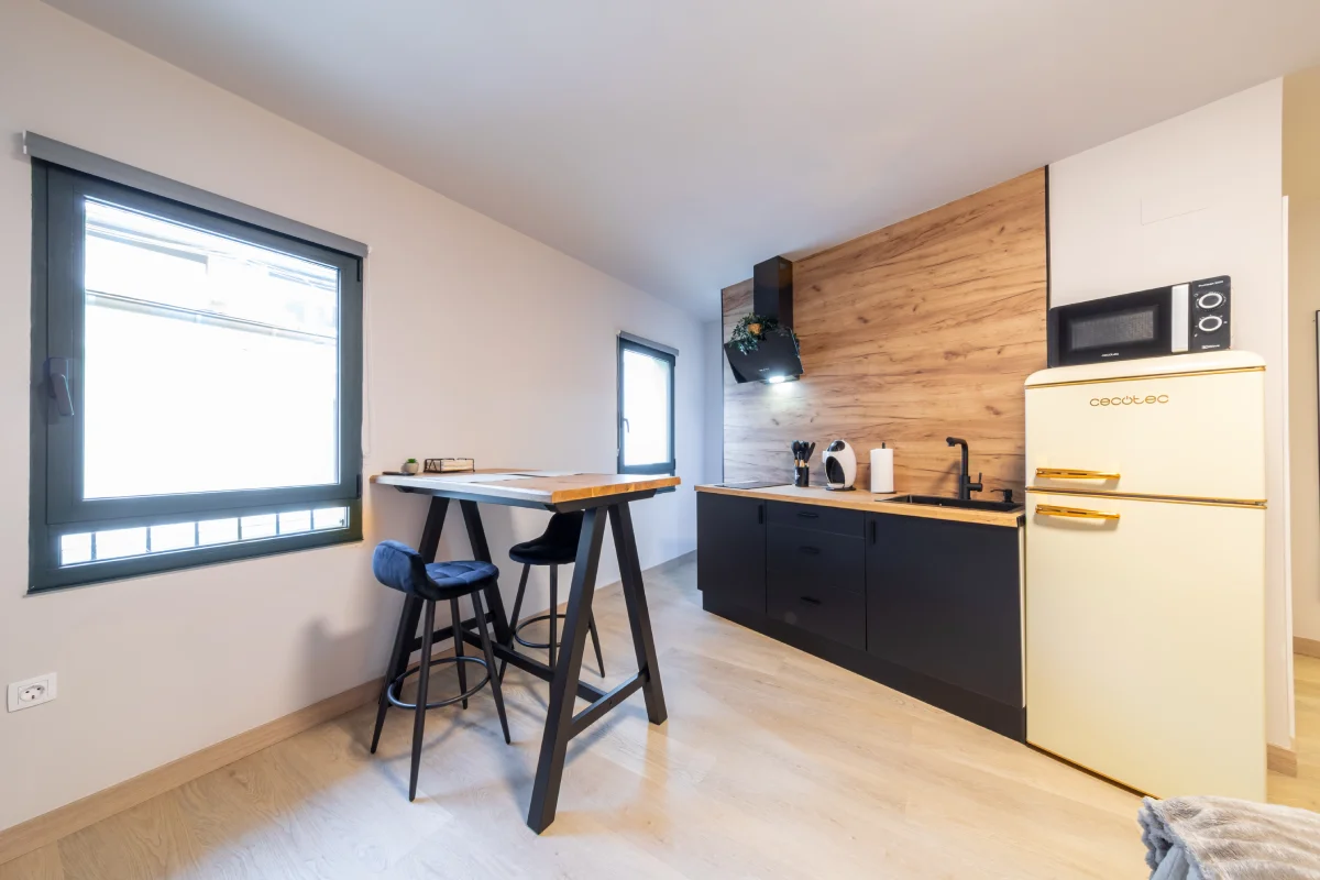 Loft 2.1 - Detalles de la cocina americana